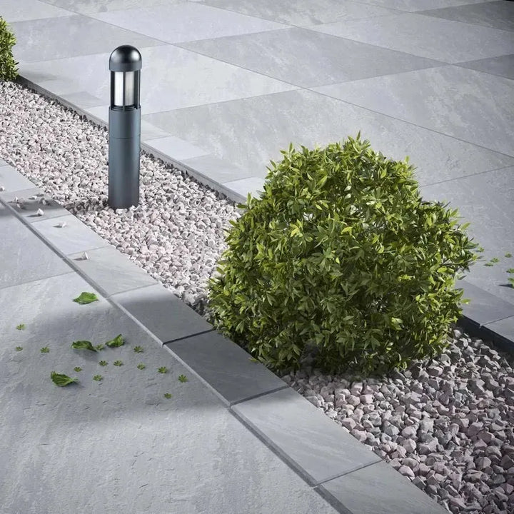 Kandla grey porcelain edging setts 200 100