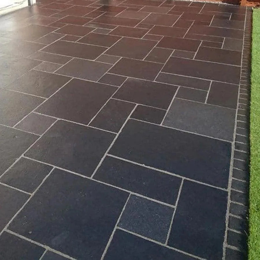 Cheap Paving Slabs Kadapha Black Limestone Patio Slabs | Paving Slabs UK