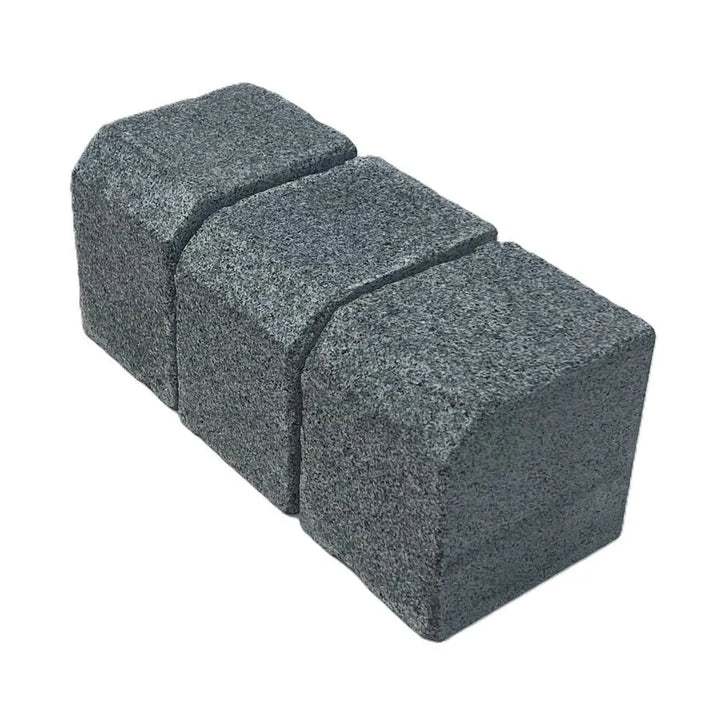 granite block kerbs mid grey