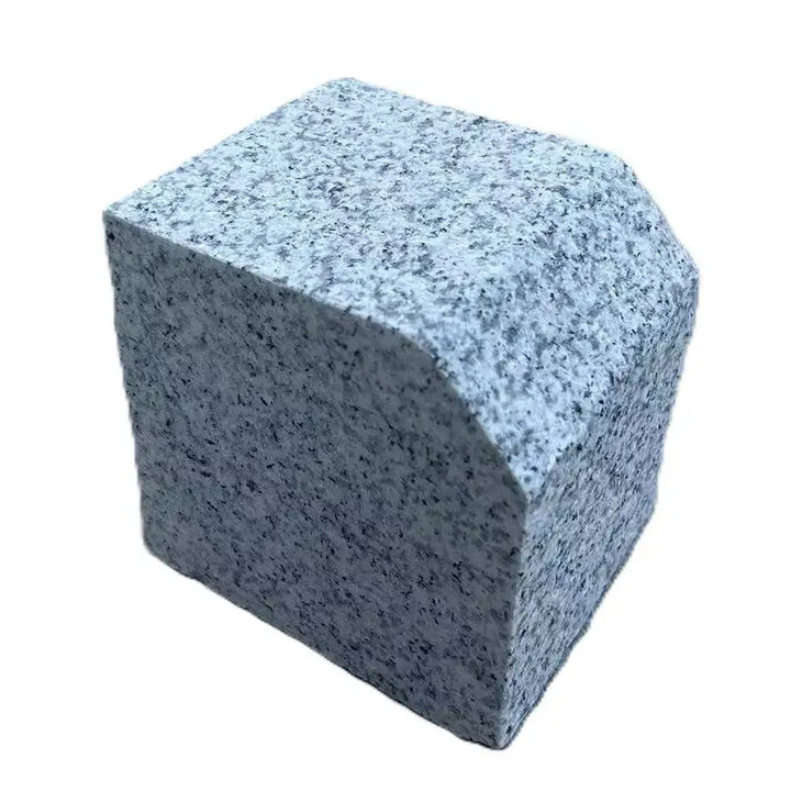 granite block kerbs silver grey