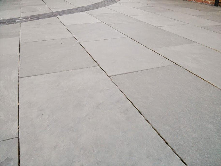 Brazilian slate paving grey color