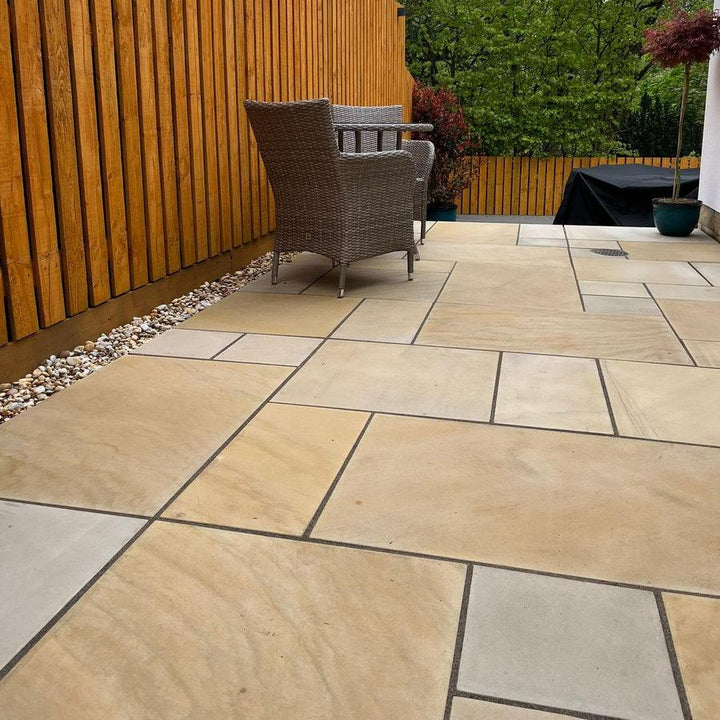 mint fossil paving patio packs